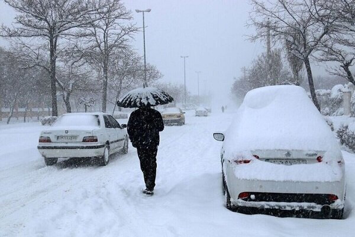 هواشناسی ایران۱۴۰۳/۱۱/۳۰؛هشدار بارش برف و باران در نیمه غربی