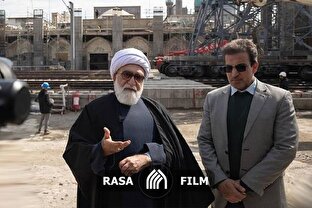 جابجایی گلدسته حرم رضوی در عملیاتی پیچیده با تکیه بر توان متخصصان ایرانی