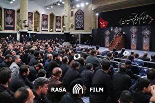 اولین شب مراسم عزاداری حضرت اباعبدالله الحسین در حضور رهبر معظم انقلاب