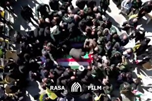 شهید نیلفروشان در دل خاک آرام گرفت