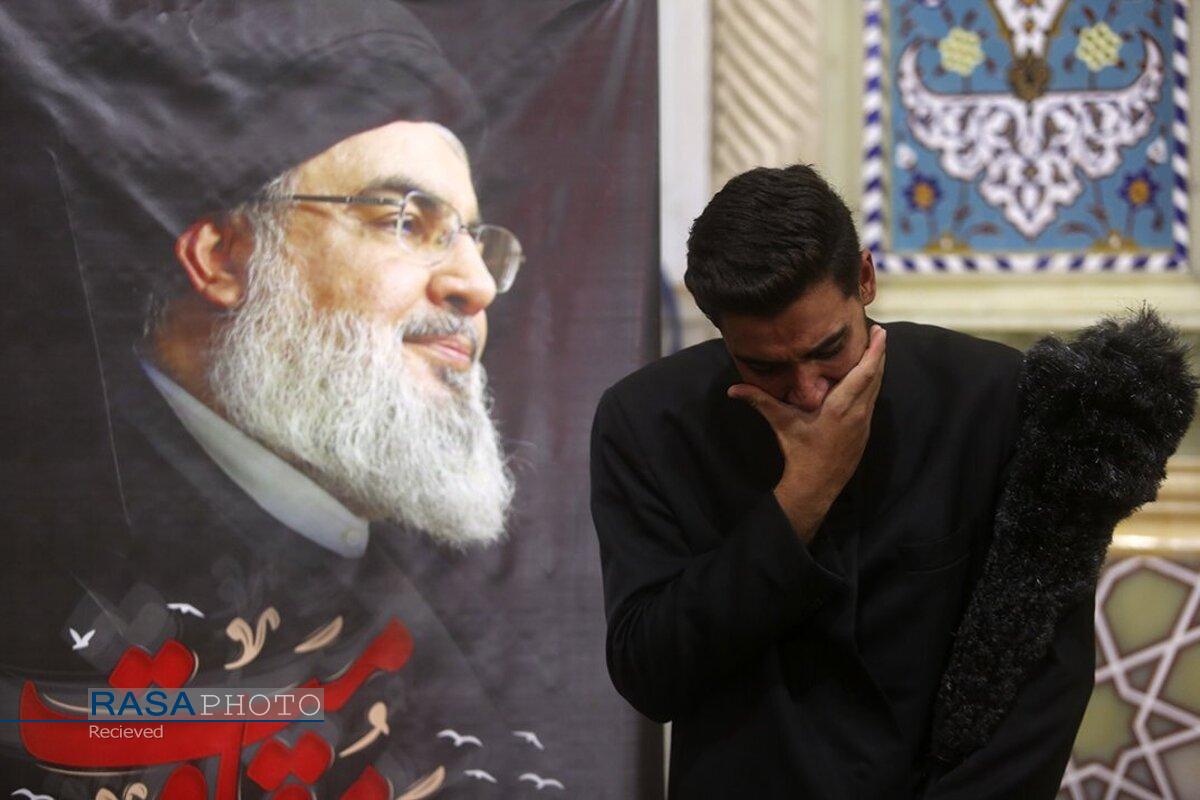 مراسم بیعت با ولی امر مسلمین جهان و گرامی‌داشت شهید سیدحسن نصرالله