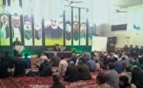 گرامیداشت سالروز شهادت حاج قاسم سلیمانی در روستای بایرام اسکو