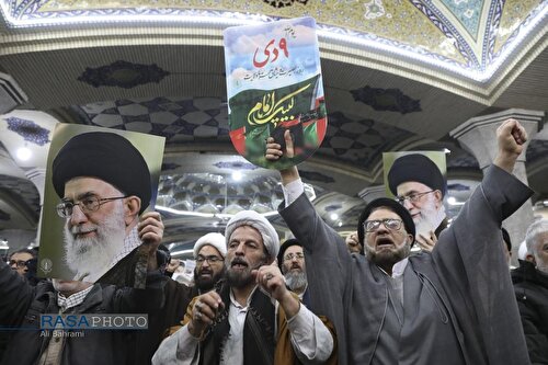 اجتماع حماسی مردم انقلابی قم در یوم الله نهم دی