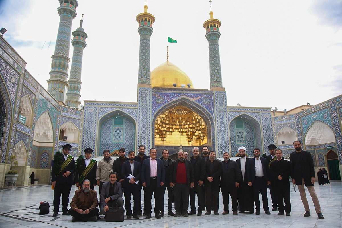 گزارشی از بازدید خبرنگاران از آستان مقدس حضرت معصومه