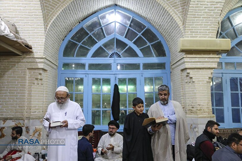 مراسم معنوی اعتکاف ۱۴۰۴ در قم
