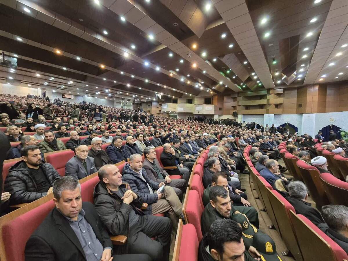 ششمین سالگرد شهادت سردار حاج قاسم سلیمانی در تبریز برگزار شد