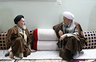 دیدار صمیمی نماینده ولی فقیه در فارس با جمعی از علمای شهر شیراز+ عکس