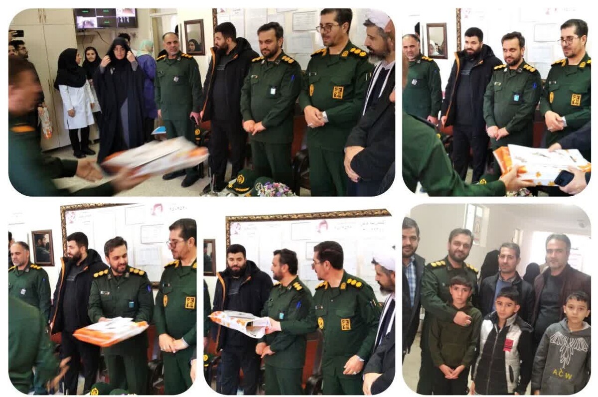 بازدید میدانی و تجلیل از پزشکان گروه جهادی قرارگاه پیشرفت در کلیبر+ تصاویر