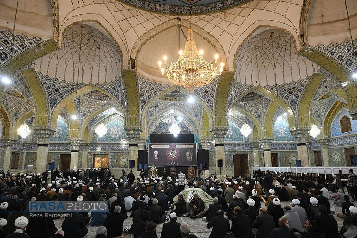 مراسم چهارمین سالگرد رحلت آیت الله صافی گلپایگانی برگزار شد