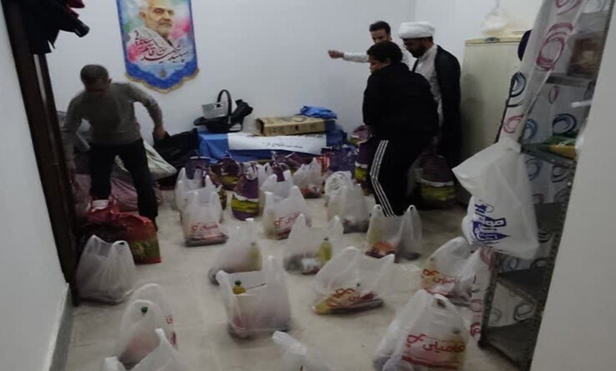 توزیع ۲۵ بسته معیشتی بین خانواده‌های نیازمند کاشان
