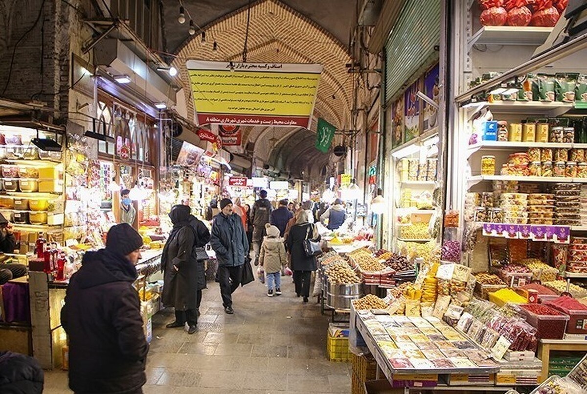 حضور میدانی فرمانده سپاه اهر در جمع بازاریان