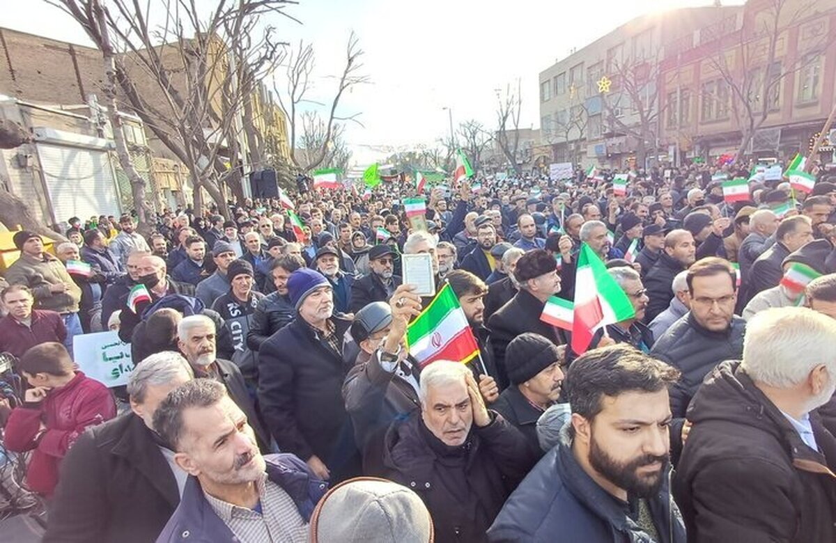 خروش تبریز در حمایت از وحدت ملی و محکومیت تروریسم صهیونی-آمریکایی