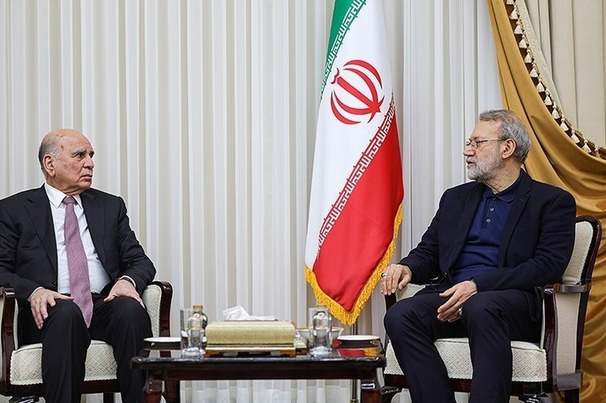 دیدار لاریجانی با وزیر امورخارجه عراق