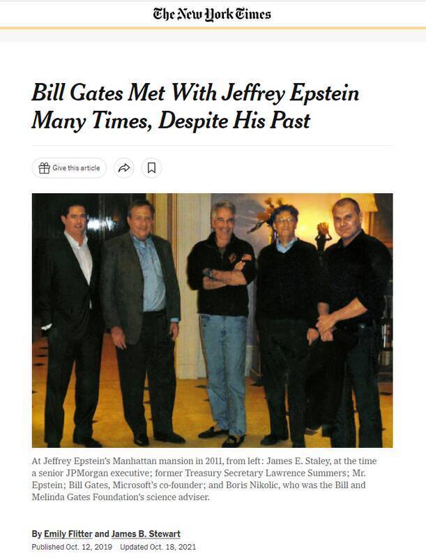 رد پای اپستین در شبکه‌ مخوف کاسبان پاندمی