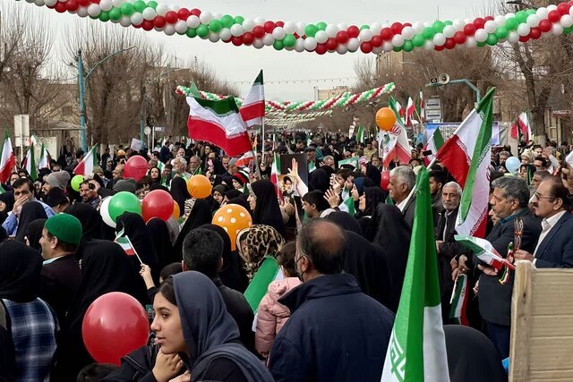 راهپیمایی یوم‌الله ۲۲ بهمن در سراسر استان‌های کشور