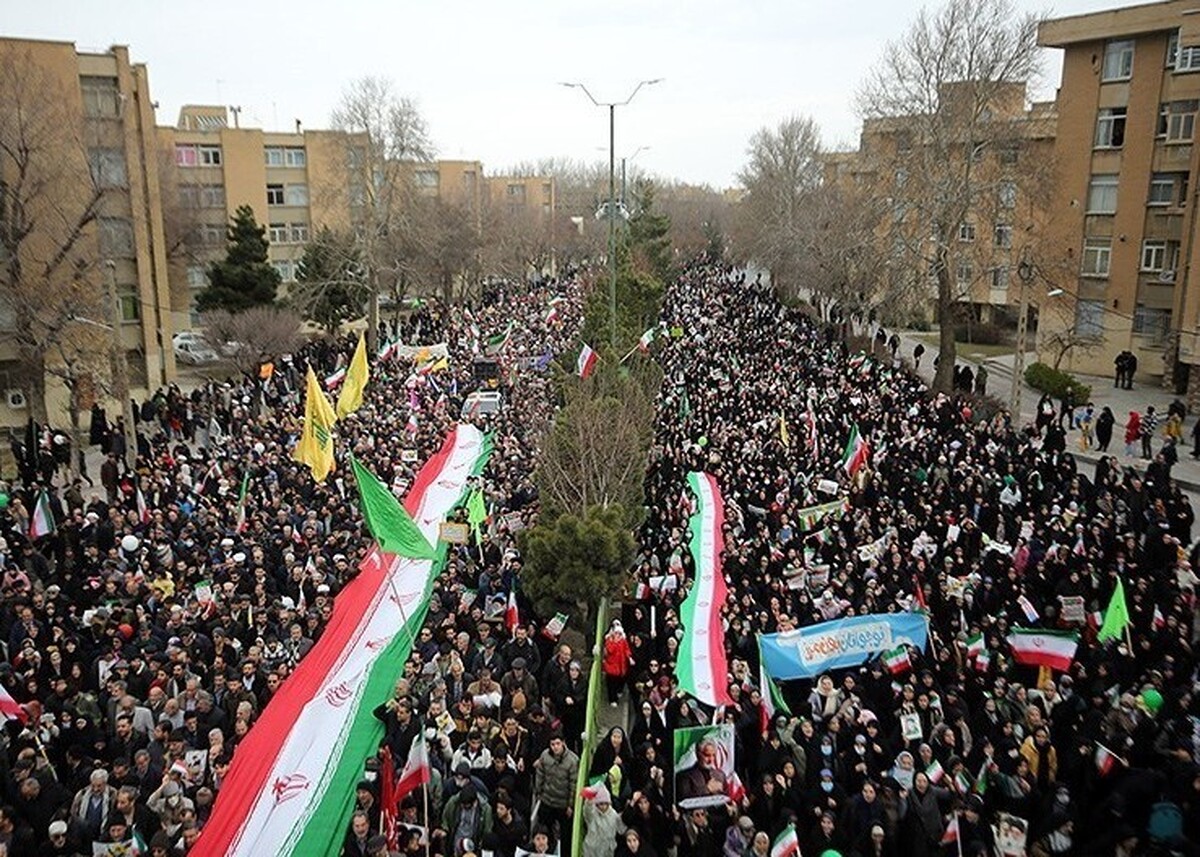 راهپیمایی یوم‌الله ۲۲ بهمن در سراسر استان‌های کشور