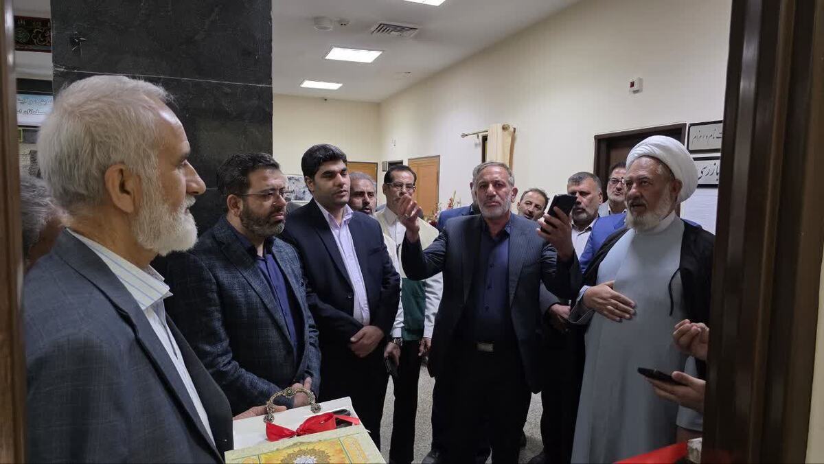 افتتاح دفتر کانون خدمت رضوی کارگزاران حج و زیارت کاشان