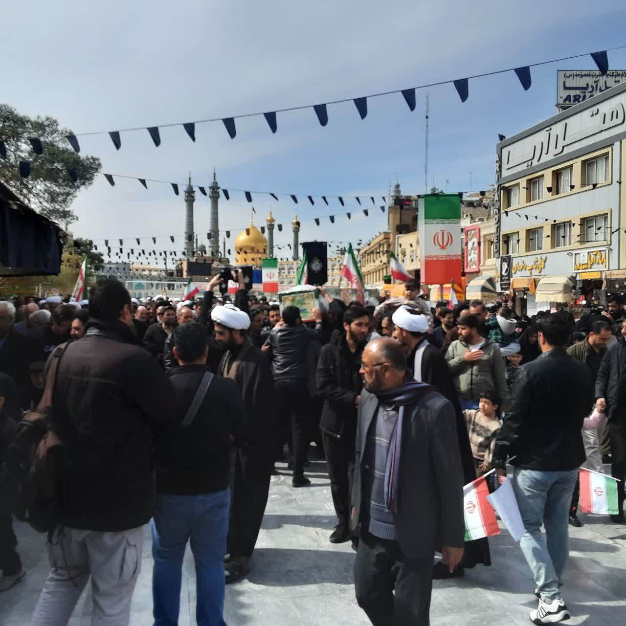 برگزاری مراسم تشییع و خاکسپاری پیکر شهید حجت الاسلام والمسلمین مهدوی در قم برگزاری مراسم تشییع و خاکسپاری پیکر شهید حجت الاسلام والمسلمین مهدوی در قم
