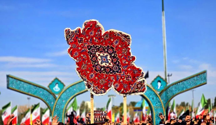 گزارش تصویری تشییع شهدای حملات دشمن امریکایی- صهیونی در کاشان