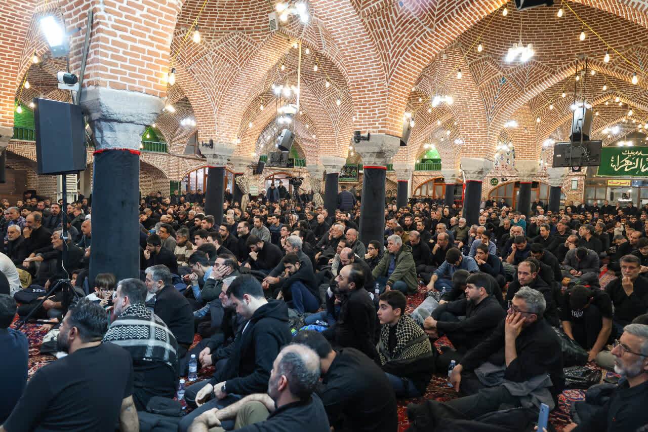 حضور امام جمعه تبریز در مراسم ولادت امام حسن مجتبی و یادبود شهدای اقتدار استان+ تصاویر