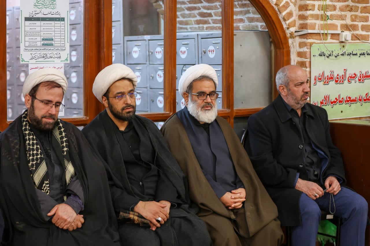 حضور امام جمعه تبریز در مراسم ولادت امام حسن مجتبی و یادبود شهدای اقتدار استان+ تصاویر