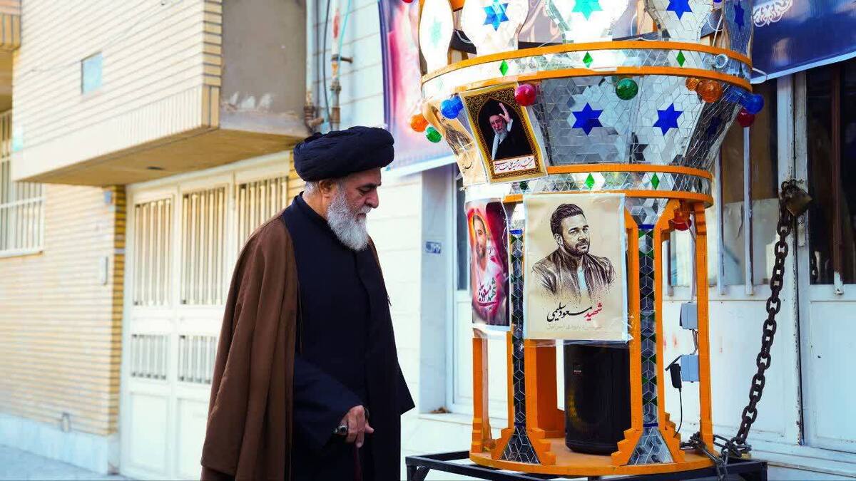 دیدار تولیت مسجد جمکران با خانواده شهید سلیمی(خبرنگار قمی)