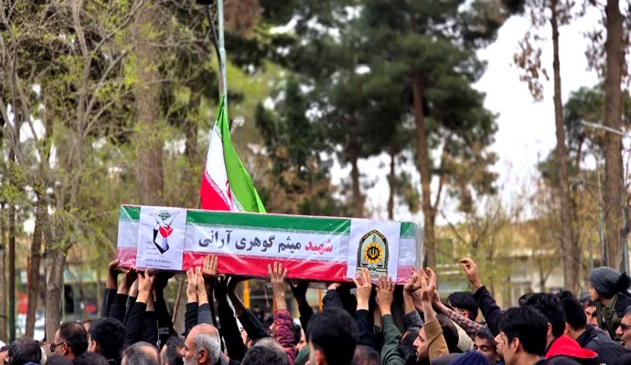 وداعی حماسی و باشکوه در آران و بیدگل + عکس