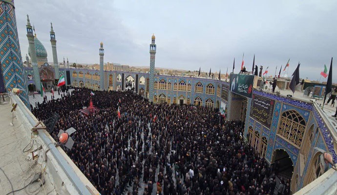 وداعی حماسی و باشکوه در آران و بیدگل + عکس