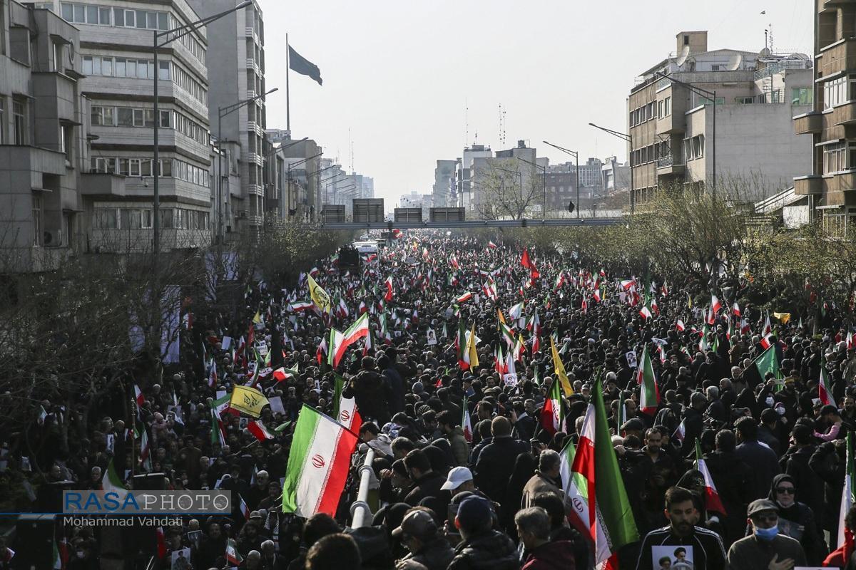 حماسه ملت ایران در روز قدس با لبیک به ندای رهبر انقلاب
