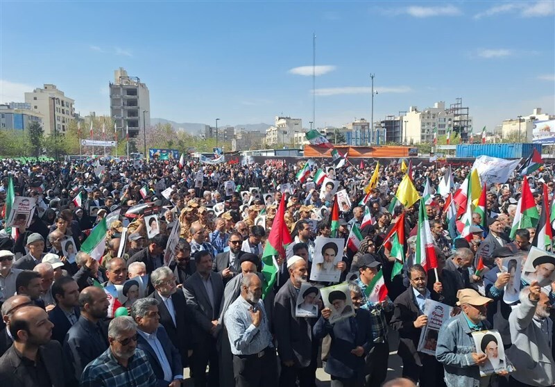 حماسه ملت ایران در روز قدس با لبیک به ندای رهبری آغاز شد