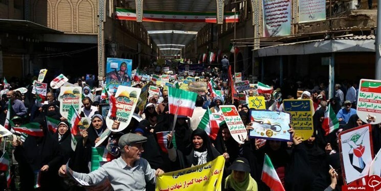 حماسه ملت ایران در روز قدس با لبیک به ندای رهبری آغاز شد
