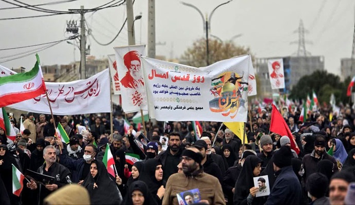 غرش درالمومنین کاشان در روز جهانی قدس + عکس