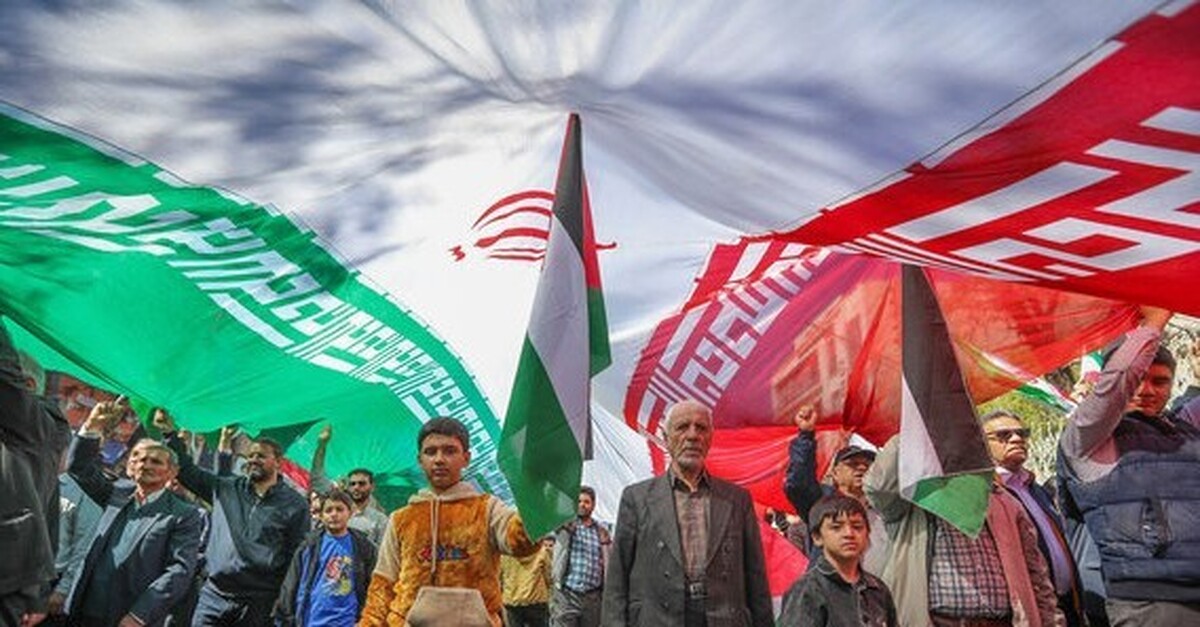 راهپیمایی روز قدس در زنجان برگزار شد