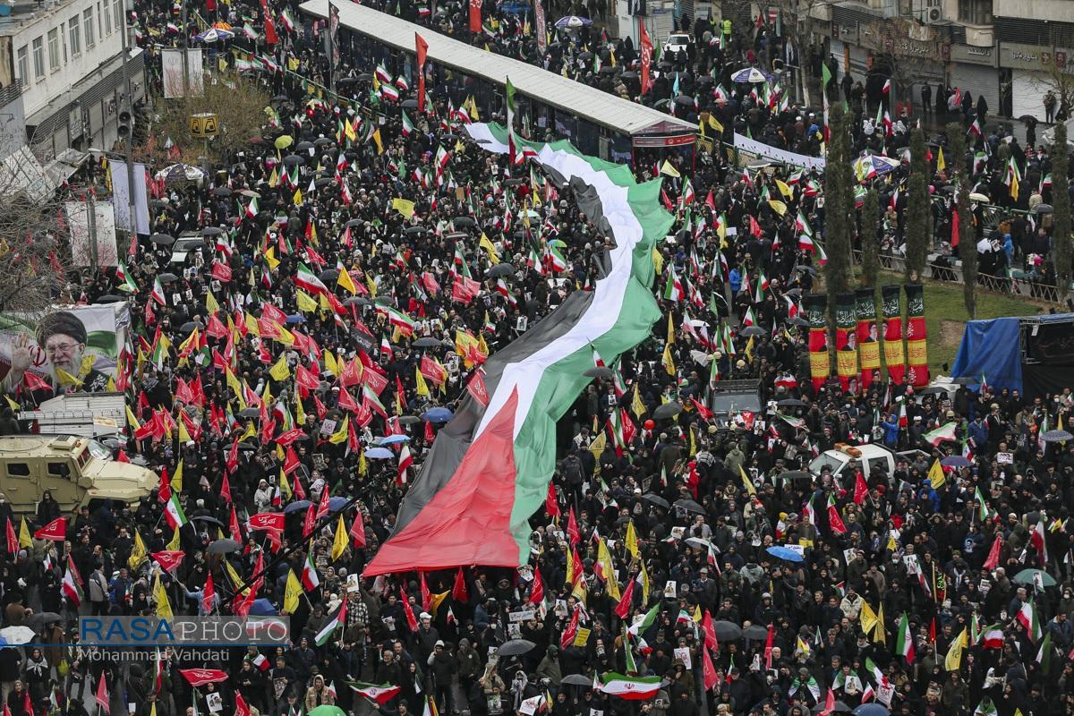 خروش سراسری ملت در روز جهانی قدس ۱۴۰۴؛ پیمان وفاداری با رهبر جدید انقلاب در میانه خاکستر تجاوز و شهادت