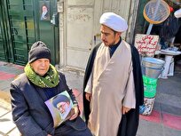 کسبه و بازاریان قم با طلاب جهادگر در خط مقدم جنگ رمضان