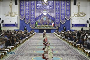 آئین جزء‌خوانی قرآن کریم در حرم کریمه اهل‌بیت (ع)