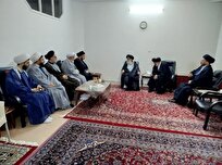 دیدار هیأت رییسه مجمع نمایندگان طلاب با آیت الله مرتضوی