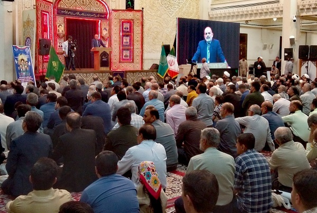 مراسم اولین سالگرد شهادت خادمان حرم ایران در حرم مطهر شاهچراغ برگزار شد