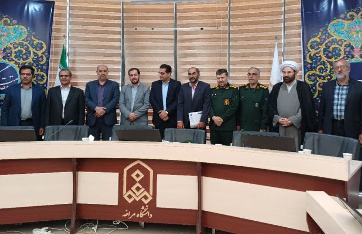فرمانده جدید بسیج دانشجویی دانشگاههای مراغه معارفه شد