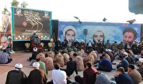 برگزاری مراسم شهادت امام صادق و ششمین سالگرد تدفین دو شهید گمنام