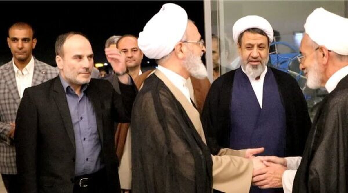 گزارشی از سفر آیتالله اعرافی به کرمان + فیلم و عکس