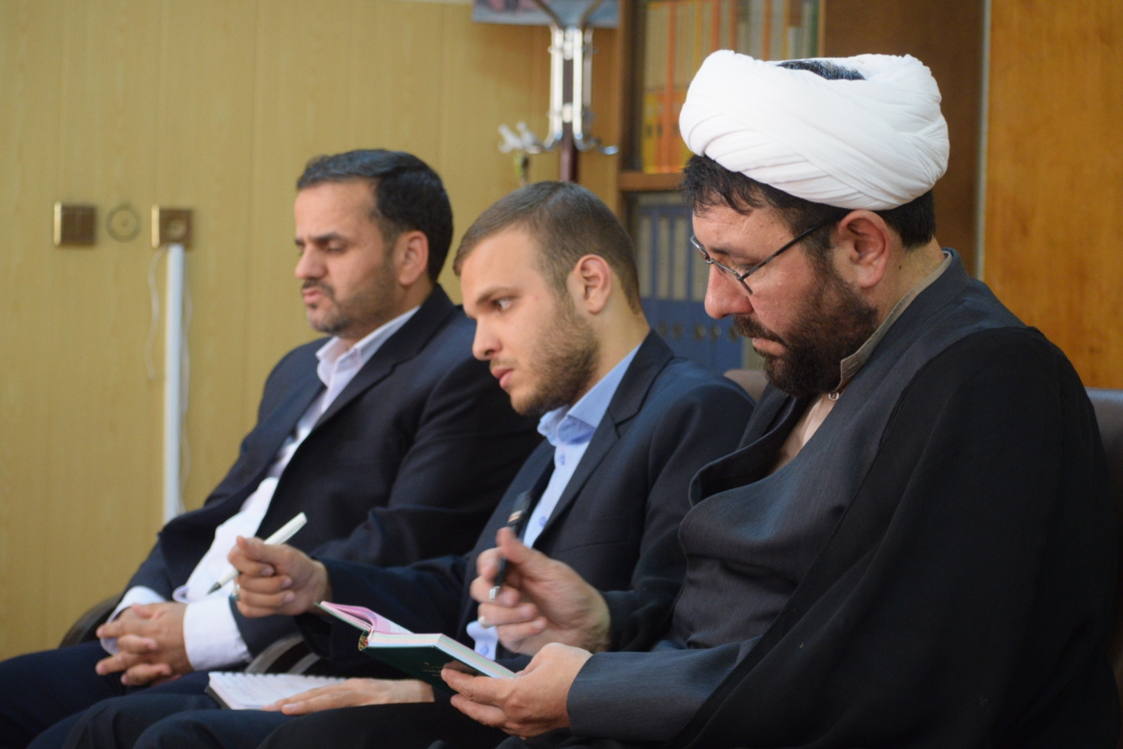 در حال بروز رسانی دیدار مدیرعامل خبرگزاری رسا با فرمانده بسیج طلاب سپاه عاشورا
