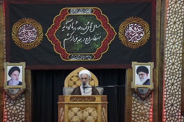 مراسم ارتحال امام در حرم شاهچراغ شیراز برگزار شد