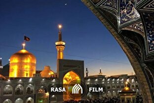 حرم رضوی سیاهپوش شد