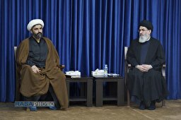 دیدار مدیرعامل  و دبیران خبرگزاری رسا با حجت‌الاسلام والمسلمین سیدهاشم الحیدری از فرماندهان جبهه مقاومت