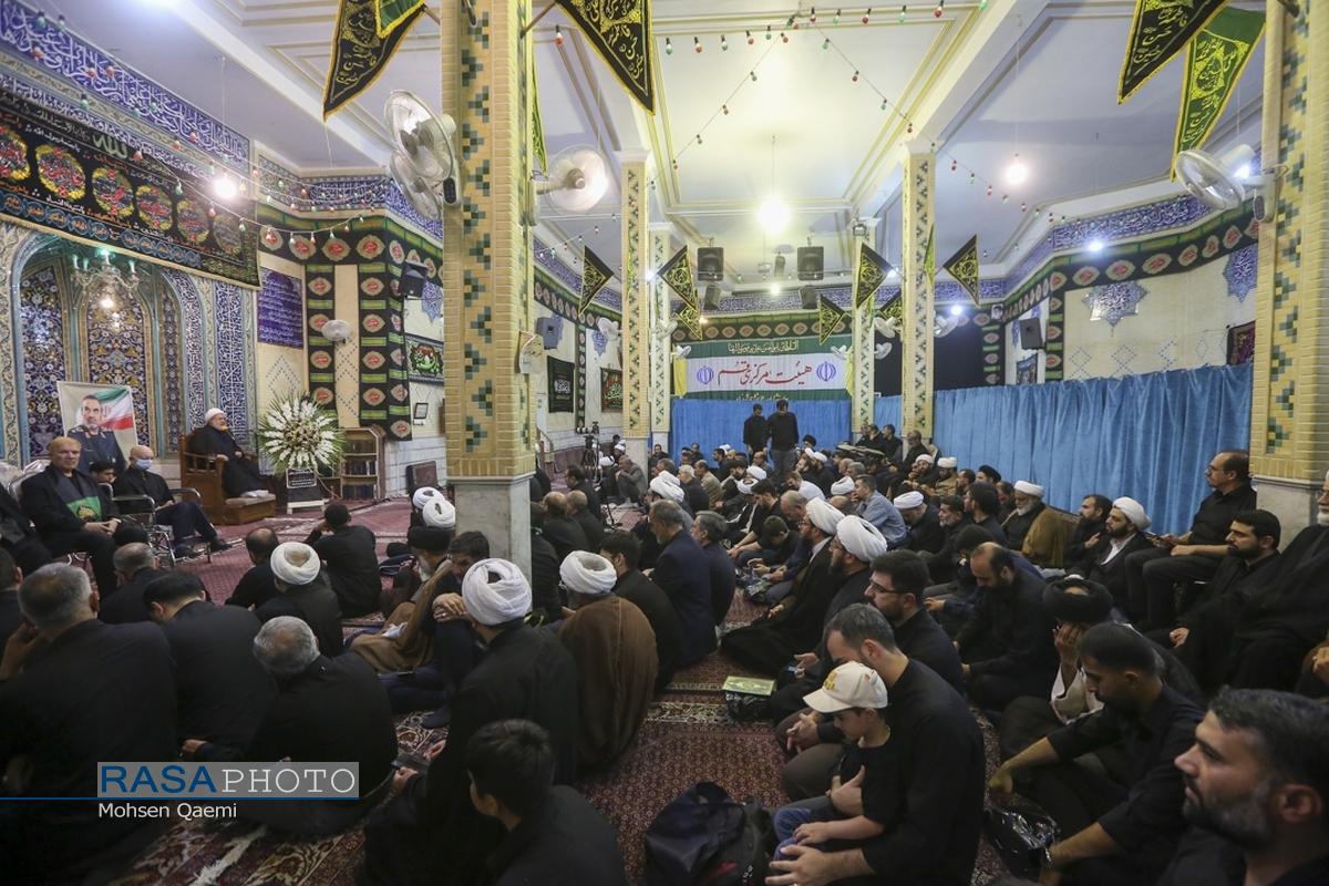 مراسم بزرگداشت سرلشکر شهید حاج حسن محققی در قم - ۱