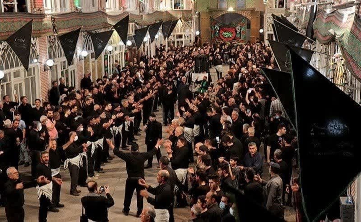 کاروان‌های سوگ در گذرگاه تاریخ؛ زمان ورود دسته‌جات حسینی به بازار تبریز اعلام شد+ عکس