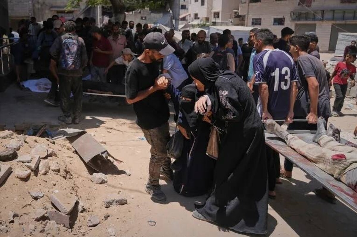مرگ بشریت در غزه؛ تصاویر دردناک مردمی که در انتظار غذا جان می‌دهند!