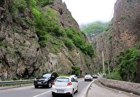 ترافیک روان در محورهای مواصلاتی کشور/ محدودیت یکطرفه در چالوس