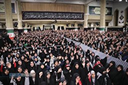 عزاداری هیئت‌های دانشجویی به مناسبت اربعین حسینی در حسینیه امام خمینی (ره)